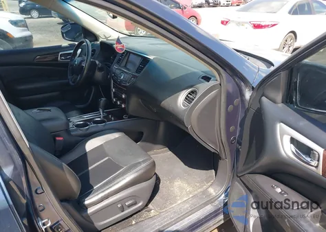 2013 Nissan Pathfinder Platinum from USA, damaged, VIN 5N1AR2MN5DC644170